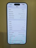 White Iphone 15 Pro Max 256GB