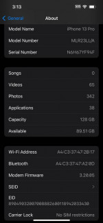 iPhone 13 Pro Graphite