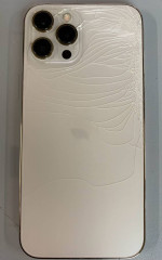 Unlocked iPhone 12 Pro MAX 256gb cracked back glass - all works fine