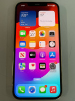 Unlocked iPhone 12 Pro MAX 256gb cracked back glass - all works fine