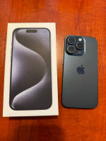 new iPhone 15 Pro 128gb Blue Titanium T-Mobile