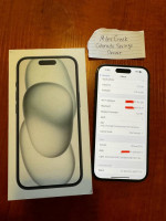 New iPhone 15 128gb black T-Mobile