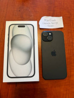 New iPhone 15 128gb black T-Mobile