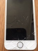 iPhone 5s, broken glass - for parts