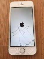 iPhone 5s, broken glass - for parts
