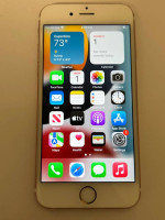 AT&T Apple iPhone Rose Gold 6S 64 gigs Works great