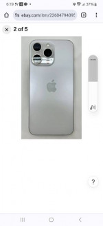 Apple Iphone 15 Pro Max 256 GB Locked to AT&T