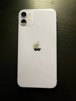iPhone 11 Lavender Purple with charger