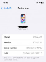 Apple iPhone 11 64GB Black (Cricket)