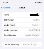 Apple iPhone 11 64GB Black (Cricket)