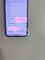Unlocked Apple iPhone 13 Pro max 128 GB- Silver -
