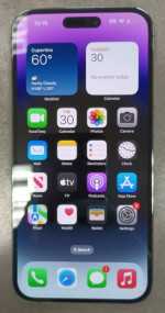 AT&T Apple iPhone 14 Pro Max 256gb Purple iOS Smart Cell Phone
