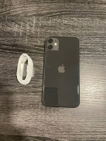 Unlocked iPhone 11 64GB- Black