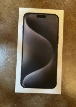 iPhone 15 Promax 256GB black -Brand new in Box