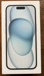 *iphone 15, blue, 512GB, unlocked, brand new-never used*