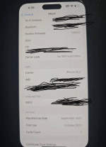 iPhone 15 PRO Blue Titanium 256GB