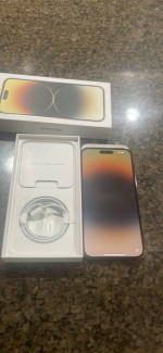 Iphone 14 pro max 256 gb gold factory unlocked
