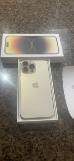 Iphone 14 pro max 256 gb gold factory unlocked
