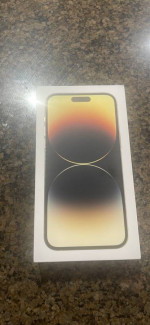 Iphone 14 pro max 256 gb gold factory unlocked