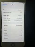 iphone 7 factory unlock ( can be use with any company)128gb