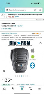Klein high end bluetooth apple android mic