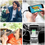 USB C to 3.5mm Jack Headphone Adapter, 2 Pack ENVEL Type C to Aux Audi