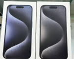 SEALED iPhone 15 Pro 256GB Black/White