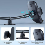 Car Phone Holder Mount [Flexible Gooseneck Long Arm] Phone Mount for C