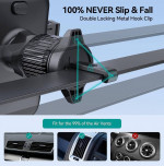 Car Phone Holder Mount, [Military-Grade Suction & Super Sturdy Base] 3