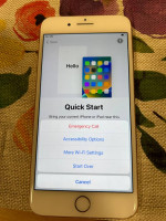 iPhone 8PLUS 64 GB perfect condition with never used Earpods