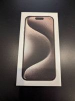 NEW IPHONE 15 PRO 128GB NATURAL TITANIUM
