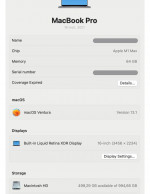MacBook Pro 2021 16-inch