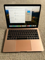 MacBook Air 13” rose gold