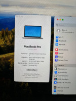 MacBook Pro 15” 6 core i7 Touchbar