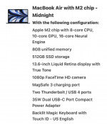 Apple MacBook Air 13inch with Apple care