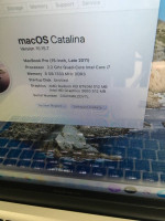 MacBook Pro 15 i7 8gb 500gb HD