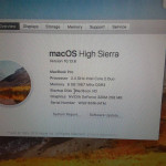 MacBook Pro, 13.3" Intel Core 2, 8GB RAM, SSD,