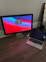 2020 MacBook Pro M1 + 27” Apple Thunderbolt Display Monitor