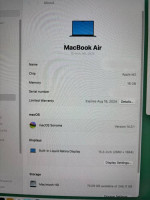 2023 M2 MacBook Air 15 inch Midnight 16 / 256