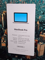 Apple MacBook Pro 15” Retina Core i7 16GB Ram