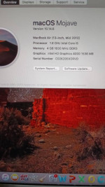 2012 13" Macbook Air