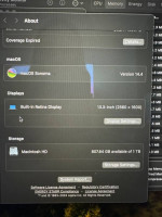 2018 13" MacBook Pro - i7 - Touch Bar - 16GB Ram - 1TB SSD - Silver