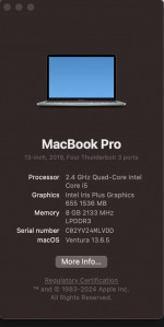 Macbook Pro 2019 (w/ apple care!)