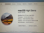 Macbook Pro 17 inch Intel i7 SSD 16gb RAM