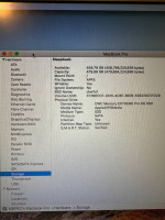 Macbook Pro 17 inch Intel i7 SSD 16gb RAM