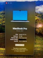 Like New - M1 Macbook Pro 14”