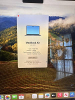 M2 Macbook Air 13" 16gb 512ssd