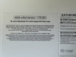16-inch Macbook Pro M3 Max 48GB
