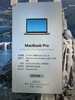 apple macbook pro 2017 13 inch 512 SSD In very Good Condition