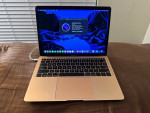 2018 GOLD MACBOOK AIR RETINA